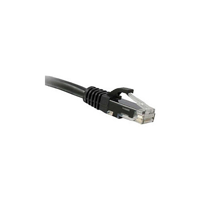 Enet Solutions Cat5e Black 7ft Molded Boot Patch Cbl (C5EBK7ENC)