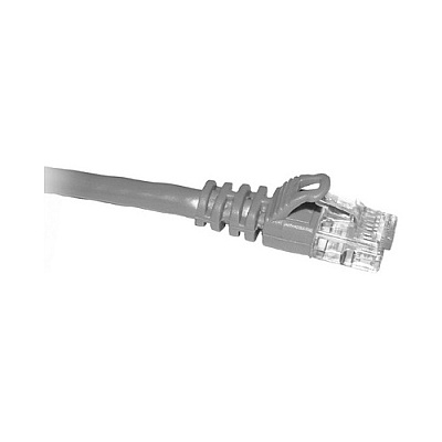Enet Solutions Cat5e Gray 10ft Molded Boot Patch Cbl (C5EGY10ENC)
