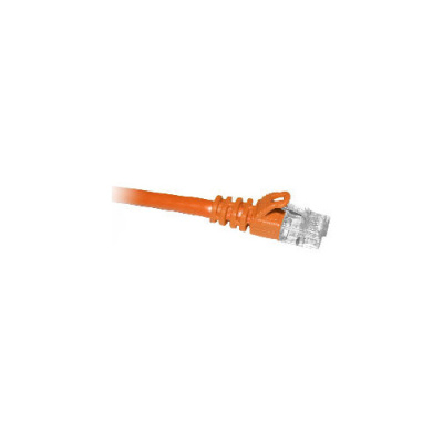 Enet Solutions Cat5e Orange 5ft Molded Boot Patch Cbl (C5E-OR-5-ENC)