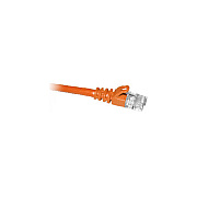 Enet Solutions Cat5e Orange 50ft Molded Boot Patch Cbl (C5EOR50ENC)