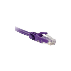 Enet Solutions Cat5e Purple 10ft Molded Boot Patch Cbl (C5EPR10ENC)