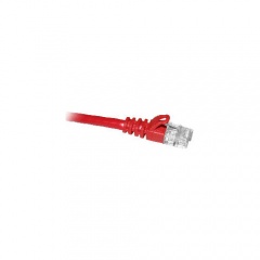 Enet Solutions Cat5e Red 10ft Molded Boot Patch Cbl (C5E-RD-10-ENC)