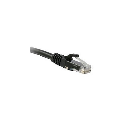 Enet Solutions Cat6 Black 25ft Molded Boot Patch Cbl (C6BK25ENC)