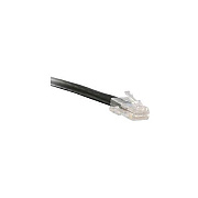 Enet Solutions Cat6 Black 10ft No Boot Patch Cable (C6BKNB10ENC)