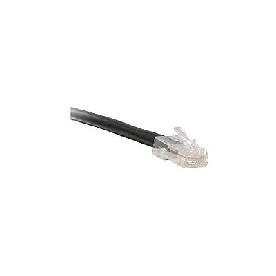 Enet Solutions Cat6 Black 10ft No Boot Patch Cable (C6BKNB10ENC)