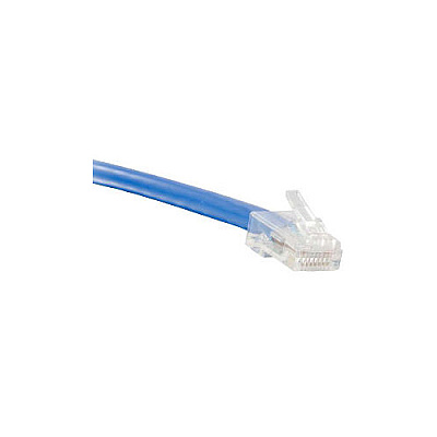 Enet Solutions Cat6 Blue 50ft No Boot Patch Cable (C6BLNB50ENC)