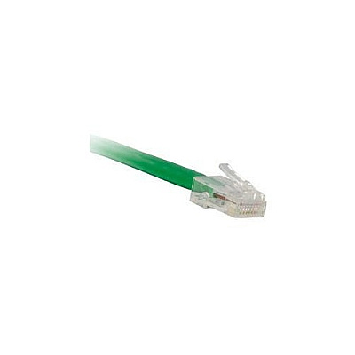 Enet Solutions Cat6 Green 10ft No Boot Patch Cable (C6GNNB10ENC)