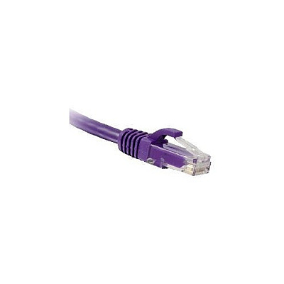 Enet Solutions Cat6 Purple 25ft Molded Boot Patch Cbl (C6PR25ENC)
