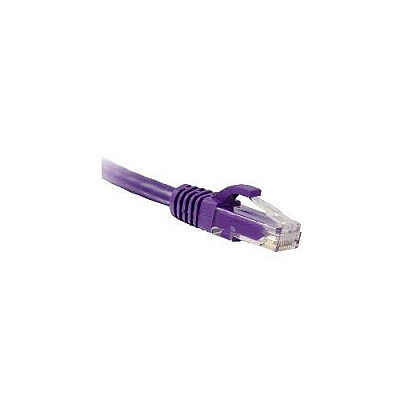 Enet Solutions Cat6 Purple 50ft Molded Boot Patch Cbl (C6PR50ENC)