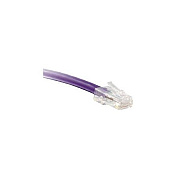 Enet Solutions Cat6 Purple 10ft No Boot Patch Cable (C6PRNB10ENC)