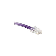 Enet Solutions Cat6 Purple 25ft No Boot Patch Cable (C6PRNB25ENC)