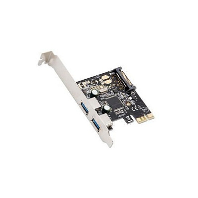 Syba Multimedia Pci-express 2.0 X1 Usb 3.0 2-port Card (SDPEX20158)