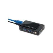 Syba Multimedia Usb 3.0+ 2.0 Combo Hub (2x Usb 3.0 Port, (SYHUB20078)