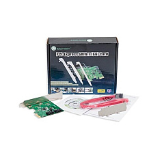 Syba Multimedia 2-port Sataiii, Pci-e, X1, Revision 2.0, (SIPEX40089)
