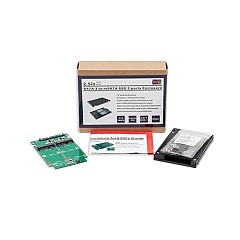 Syba Multimedia Dual Msata Ssd To Sata Iii Raid Enclosur (SYADA40090)