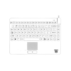 Man & Machine White Slimcool+magfix/backlight Keyboard (SCLP+/MAG/BKL/W5)