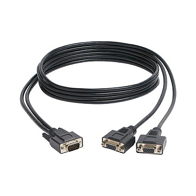 Tripp Lite 6ft Vga High Res Y Splitter Cable M/fx2 (P516006HR)