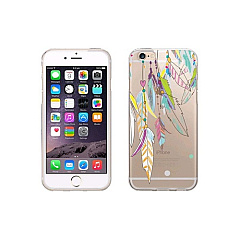 Centon Electronics Otm Hipsterprints Clear Phone Case, Drea (IP6V1CLRHIP09)