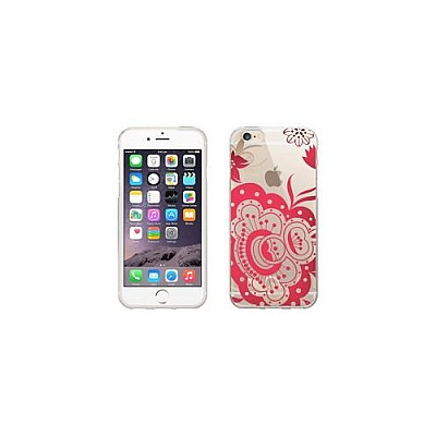 Centon Electronics Otm Floral Prints Clear Phone Case, Pais (IP6V1CLRPAI01)