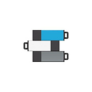 Centon Electronics Centon 8gb Usb 2.0 Pro2 3pk (aqua, White (S1U2T028G3)