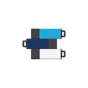 Centon Electronics Centon 8gb Usb 2.0 Pro2 3pk (aqua, Blue, (S1U2T058G3)