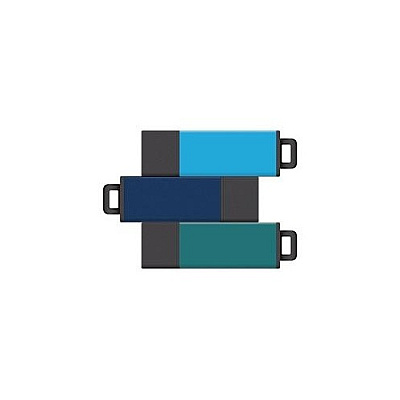 Centon Electronics Centon 8gb Usb 2.0 Pro2 3pk (aqua, Blue, (S1U2T128G3)