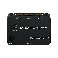 Kanexpro The 3x1 Hdmi Switcher Is A Comp (SWHD3X14K)