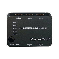 Kanexpro The 5x1 Hdmi Switcher Is A Comp (SWHD5X14K)