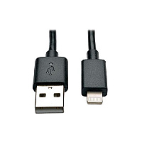 Tripp Lite 10in Usb Lightning Charge Cable Black (M10010NBK)