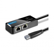 Vantec Usb 3.0 To Dual Gigabit Ethernet (CBU320GNA)