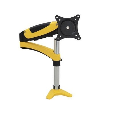 SIIG Full-motion Easy Access Single Monitor Desk Mount - Yellow (CE-MT1L12-S1)