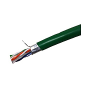 Weltron 1000ft Green Cat6 550mhz Stranded Stp Ca (T2404L6PASHGN)