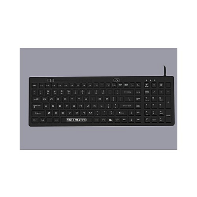 Man & Machine Black Dcool Backlight Value Keyboard (DCOOL/B5)