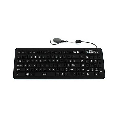 Seal Shield Seal Glow Silicone Keyboard - Magnetback (S106G2M)
