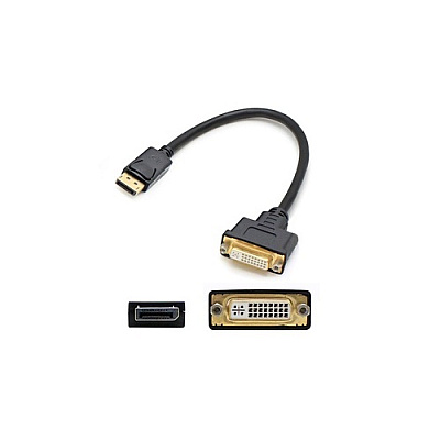 Add-On Addon 8in Dp To Dvi M/f Black Adapter (45J7915AO)