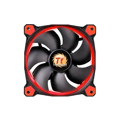 Thermaltake Riing 120mm Red Led Case/rad (CLF038PL12REA)