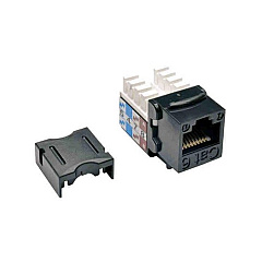 Tripp Lite 10pk Cat6/cat5e 110 Keystone Jack Black (N238010BK)