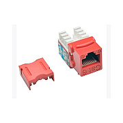 Tripp Lite 25pk Cat6/cat5e 110 Keystone Jack Red (N238025RD)