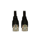 Tripp Lite 7ft Aug Cat6a Snagless Patch Cable Black (N261007BK)