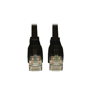 Tripp Lite 7ft Aug Cat6a Snagless Patch Cable Black (N261007BK)