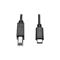 Tripp Lite 6ft USB 2.0 Hi-Speed Cable B Male to USB Type-C USB-C Male 6' (U040006)