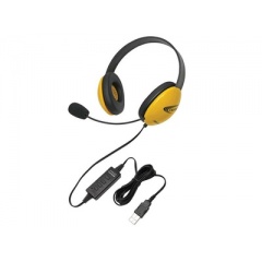 Ergoguys Califone Yellow Kid Usb Stereo Headphone (2800YL-USB)