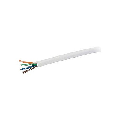 C2G 1000ft Cat5e Solid Pvc Cmr Cbl Wht (56013)