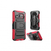I Blason Galaxy S6 Prime Holster Case - Red (S6PRIMERED)