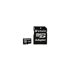 Verbatim Premium Microsdhc Memory Card, (VER44081)