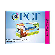 PCI Brand Compatible Dell Xmx5d 332-0409 Xl Magenta Toner Cartridge 1400 Page Xl-yield For Dell C1760 C1760nw C1765 C1765nf C1765nfw Dell 4dv2w (3320409PCI)