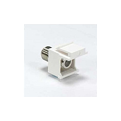 Uncommonx F-type Keystone Insert, White (KEYFWHT)