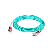 Add-On Addon 10m Om3 Aqua Duplex Patch Cable (ADDSTSC10M5OM3)