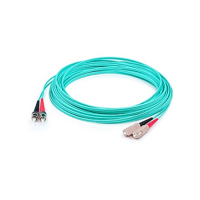 Add-On Addon 1m Om3 Aqua Duplex Patch Cable (ADDSTSC1M5OM3)