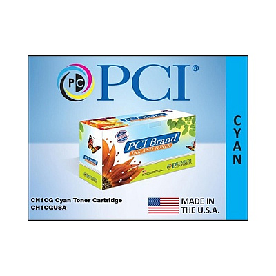PCI Brand Eco-friendly Reman Lexmark C540h2cg C540h1cg Cyan Toner Cartridge 2000 Page Yield For Lexmark C540, C543, C544, C546, X543, X544, X548, C54c (CYNCH1CGUSAPCI)